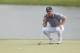 CROMWELL, CT - JUNE 21: Jordan Spieth lines up a putt on the 17th hole during the first round of the Travelers Championship at TPC River Highlands on June 21, 2018 in Cromwell, Connecticut. (Photo by Matt Sullivan/Getty Images)