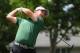 CROMWELL, CT - JUNE 22: Brian Harman of the United States plays his shot from the seventh tee during the second round of the Travelers Championship at TPC River Highlands on June 22, 2018 in Cromwell, Connecticut. (Photo by Tim Bradbury/Getty Images)