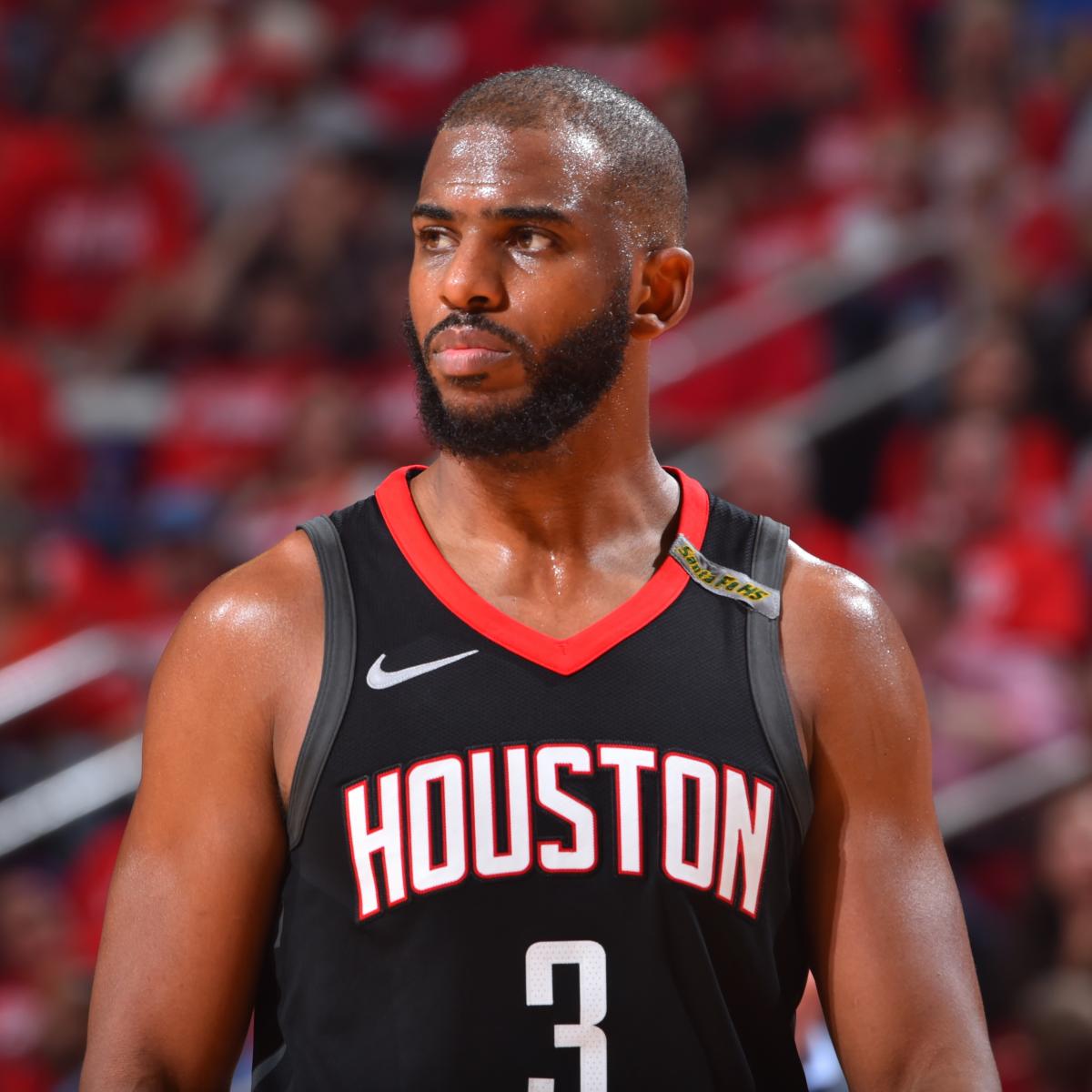 Chris Paul Rumors: Free Agent's Contract Creating Tension with Rockets | Bleacher ...