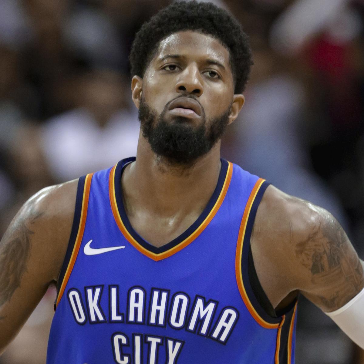 NBA Free Agents 2018: Latest Rumors on Paul George, Chris Paul and More | Bleacher ...