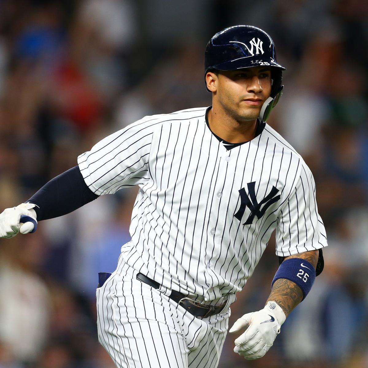 Yankees Rookie Gleyber Torres Placed on 10-Day DL with Hip Injury ...