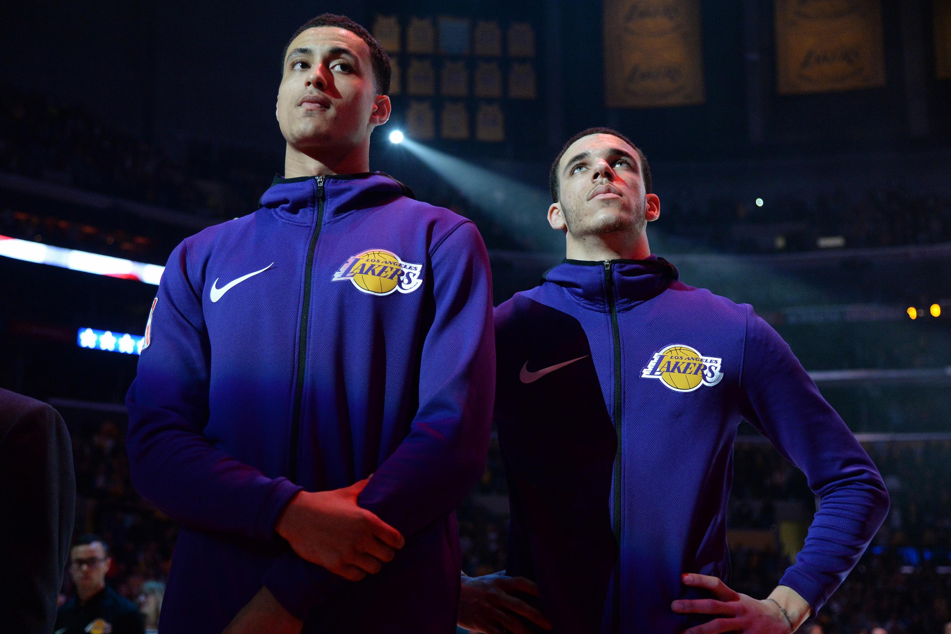 Lakers: A brief history of Lonzo Ball and Kyle Kuzma beefing on