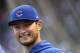 CHICAGO, IL - JUNE 19: Yu Darvish #11 of the Chicago Cubs is seen in the dugout during a game between the Cubs and the Los Angeles Dodgers at Wrigley Field on June 19, 2018 in Chicago, Illinois. (Photo by Jonathan Daniel/Getty Images)