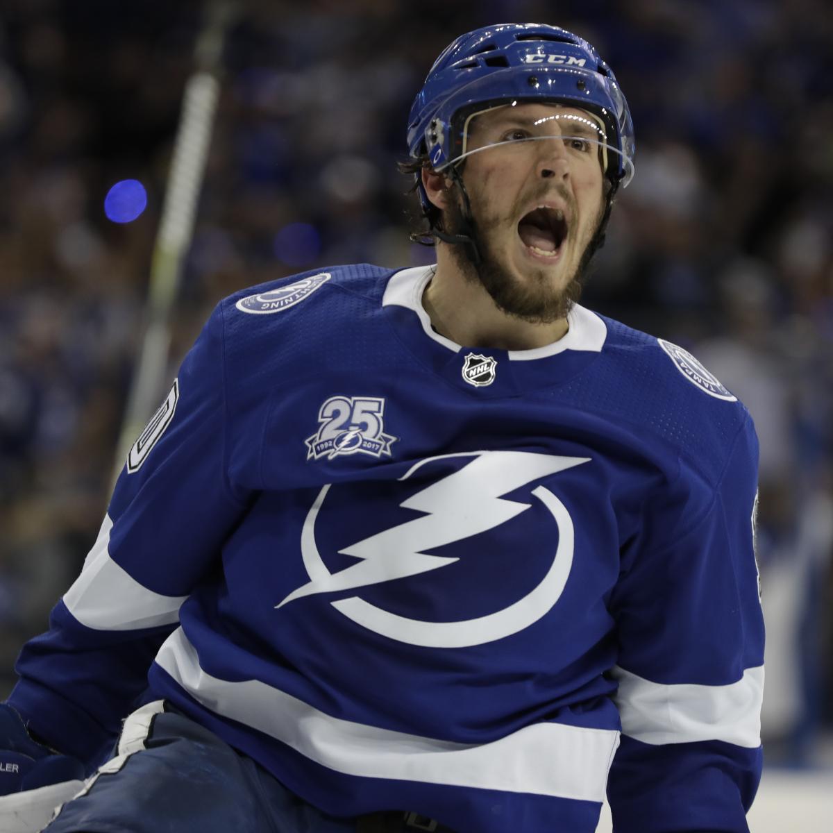 J.T. Miller ReSigns with Tampa Bay Lightning on 5Year Contract News