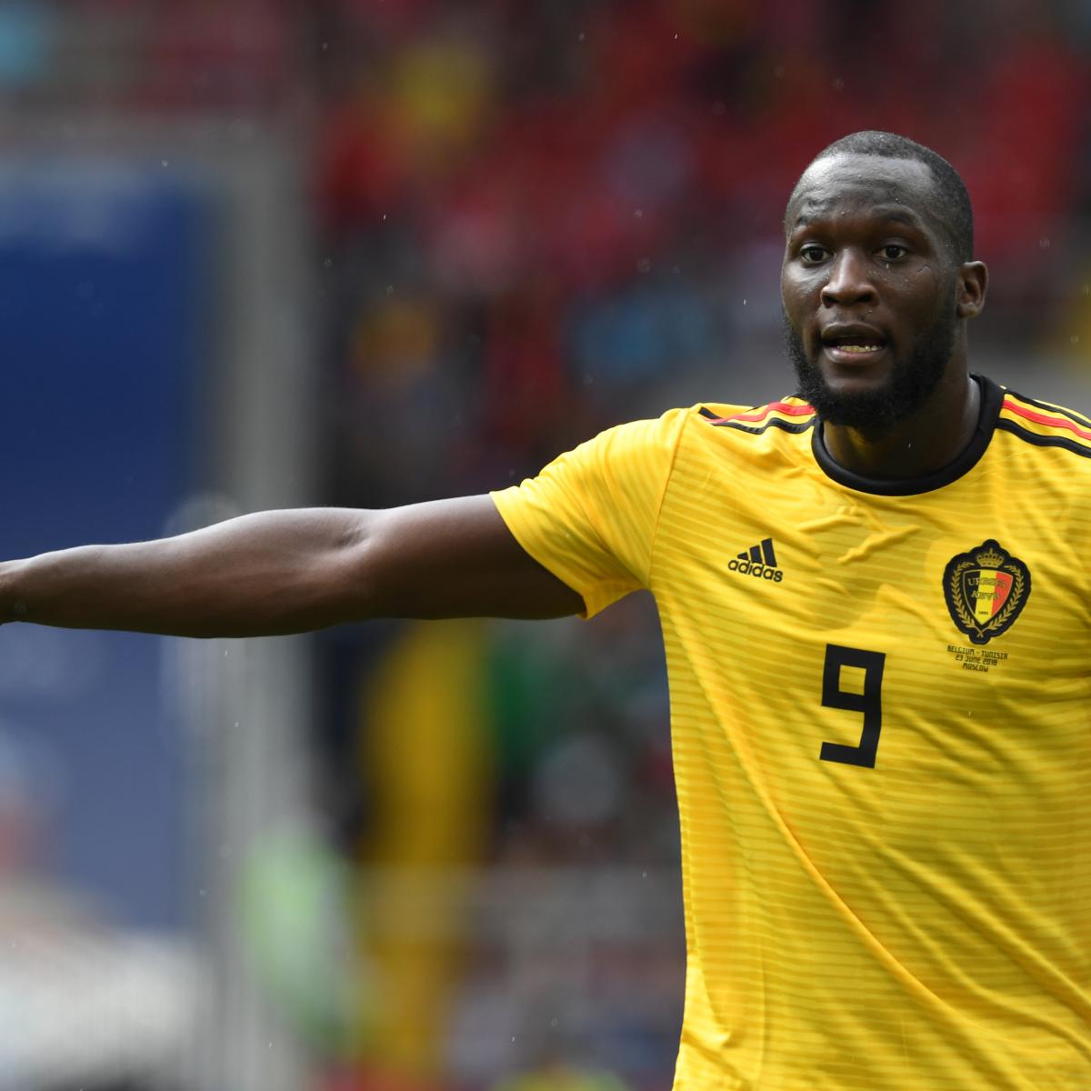 Romelu Lukaku Likely to Miss 2018 World Cup Match vs. England with Ankle Injury | Bleacher ...