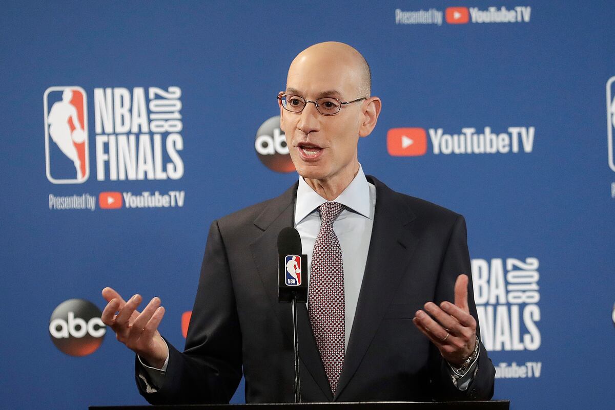 Report: Adam Silver Signs Contract Extension as NBA Commissioner Through  2023-24 | News, Scores, Highlights, Stats, and Rumors | Bleacher Report