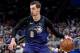 Orlando Magic's Mario Hezonja moves the ball against the Washington Wizards during the second half of an NBA basketball game, Wednesday, April 11, 2018, in Orlando, Fla. (AP Photo/John Raoux)