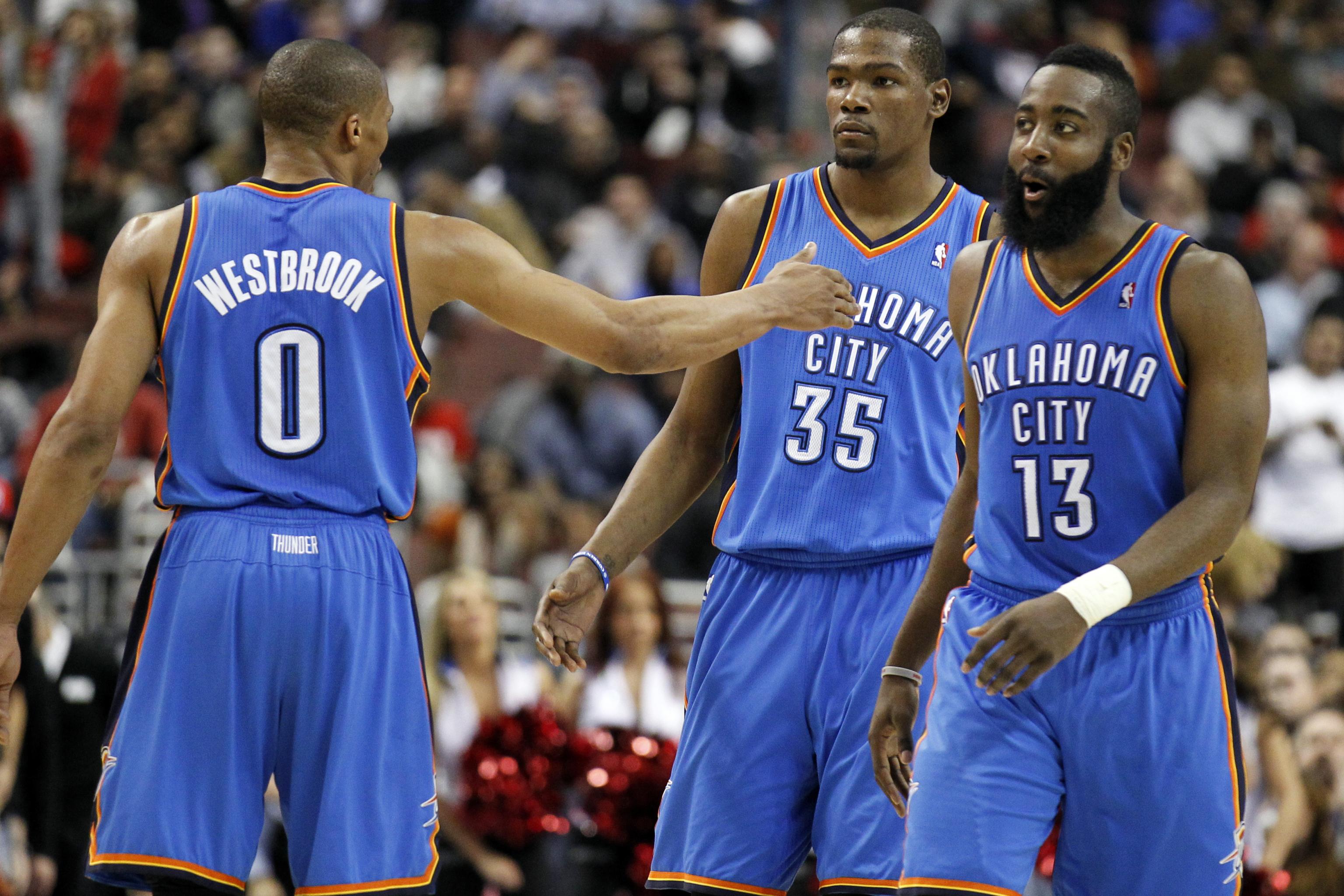 How many future MVPs does OKC Thunder have on its current roster