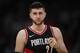 Portland Trail Blazers center Jusuf Nurkic (27) in the first half of an NBA basketball game Monday, Jan. 22, 2018, in Denver. (AP Photo/David Zalubowski)