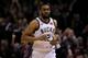 MILWAUKEE, WI - APRIL 26: Jabari Parker #12 of the Milwaukee Bucks runs across the court in the first quarter against the Boston Celtics during Game Six of Round One of the 2018 NBA Playoffs at the Bradley Center on April 26, 2018 in Milwaukee, Wisconsin. NOTE TO USER: User expressly acknowledges and agrees that, by downloading and or using this photograph, User is consenting to the terms and conditions of the Getty Images License Agreement. (Photo by Dylan Buell/Getty Images) *** Local Caption *** Jabari Parker