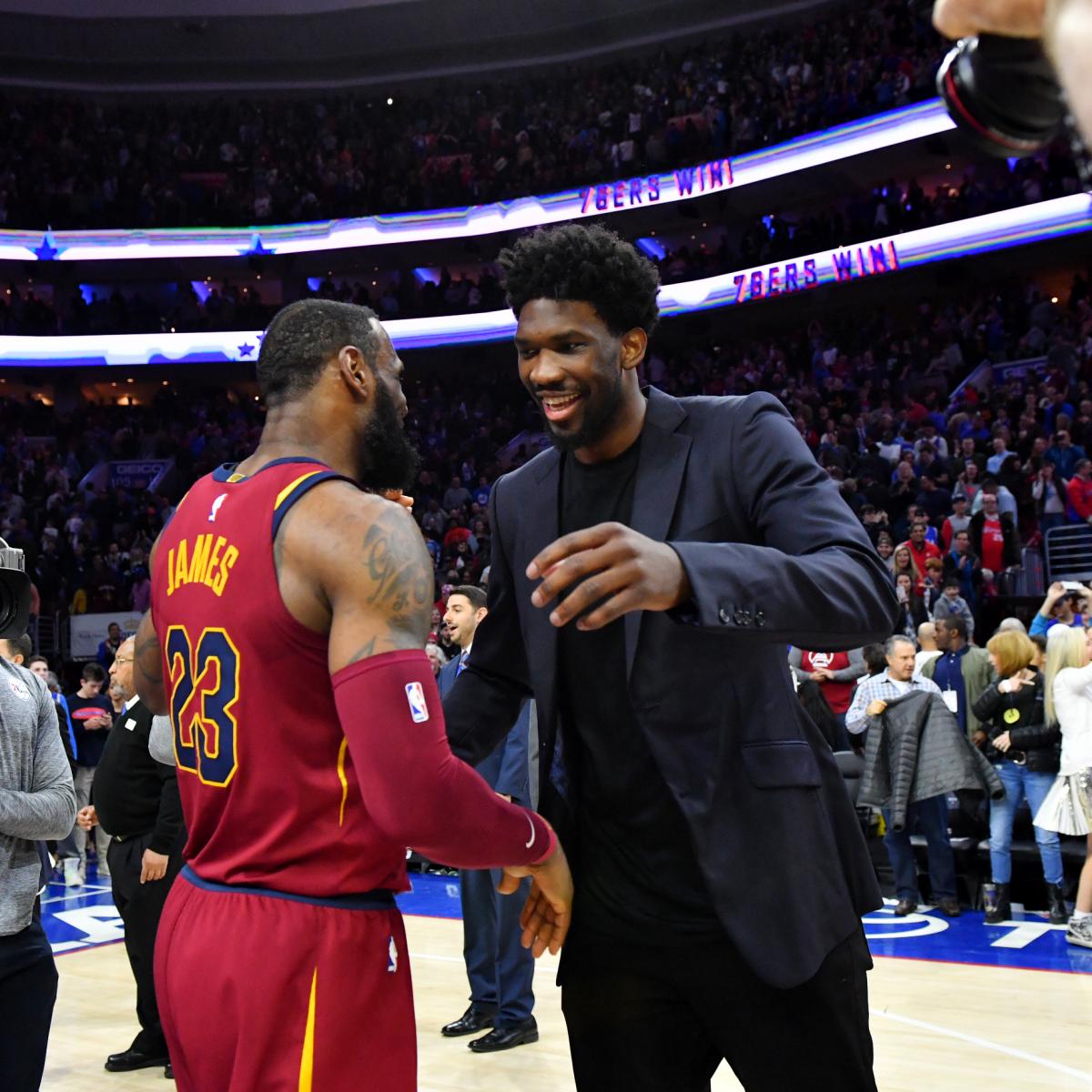 Joel Embiid Questions LeBron James' Legacy with Lakers Amid Free-Agency Buzz | Bleacher Report | Latest News, Videos and Highlights