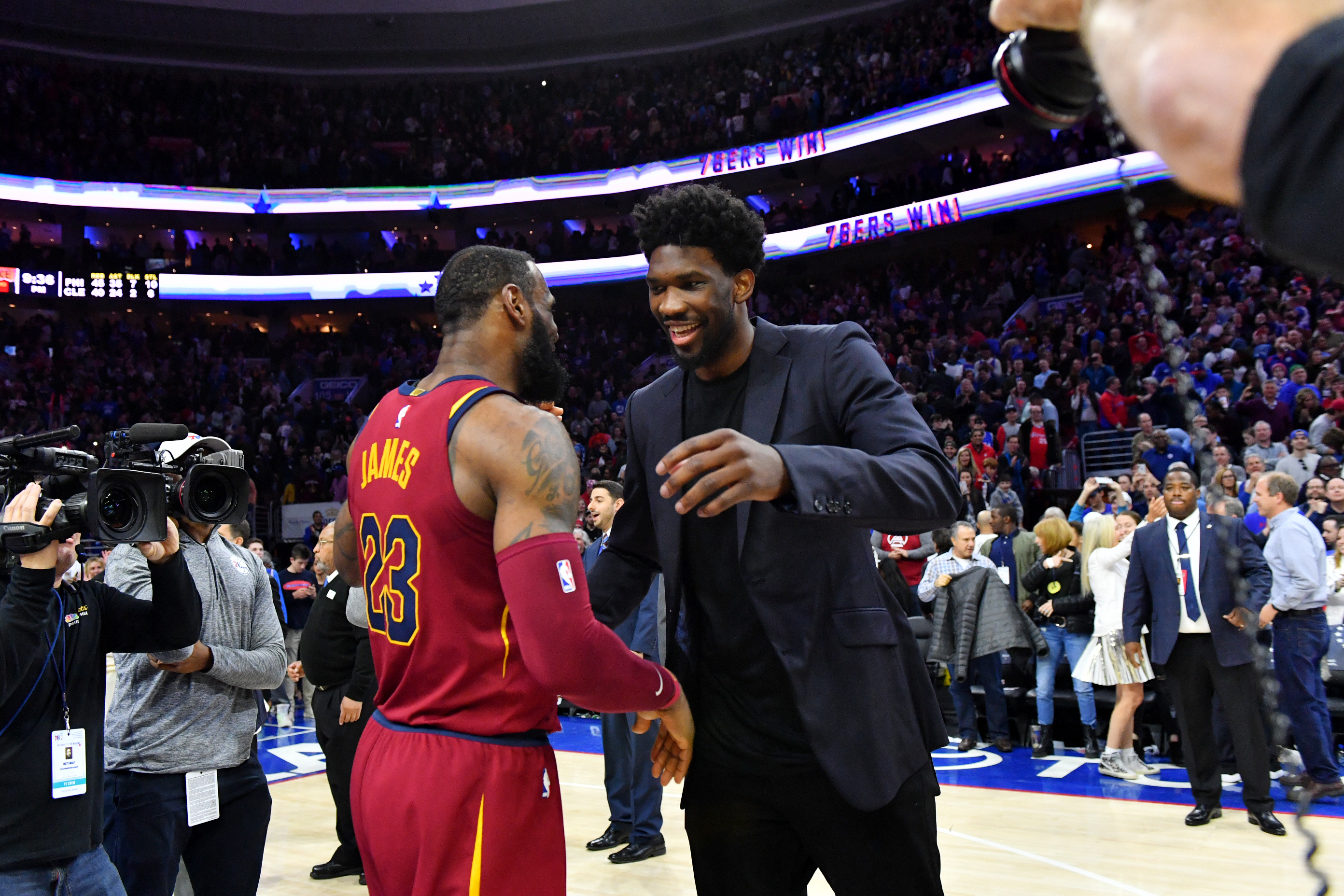 Joel Embiid Questions Lebron James Legacy With Lakers Amid Free