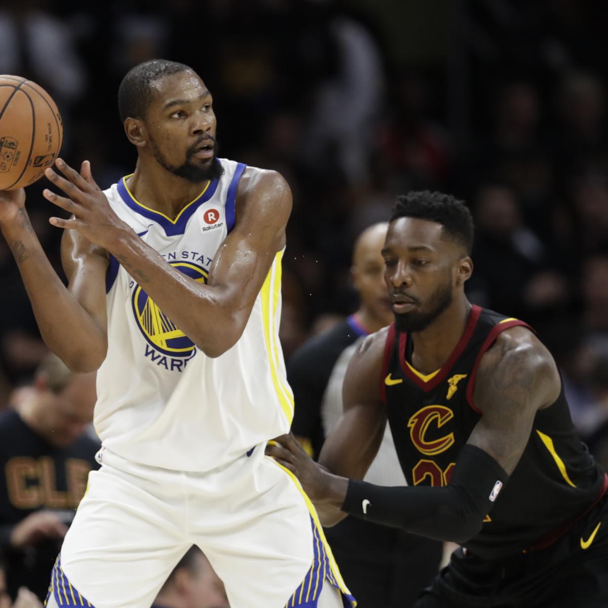 Kevin Durant Rumors: Star Expected to Agree to Contract with Warriors