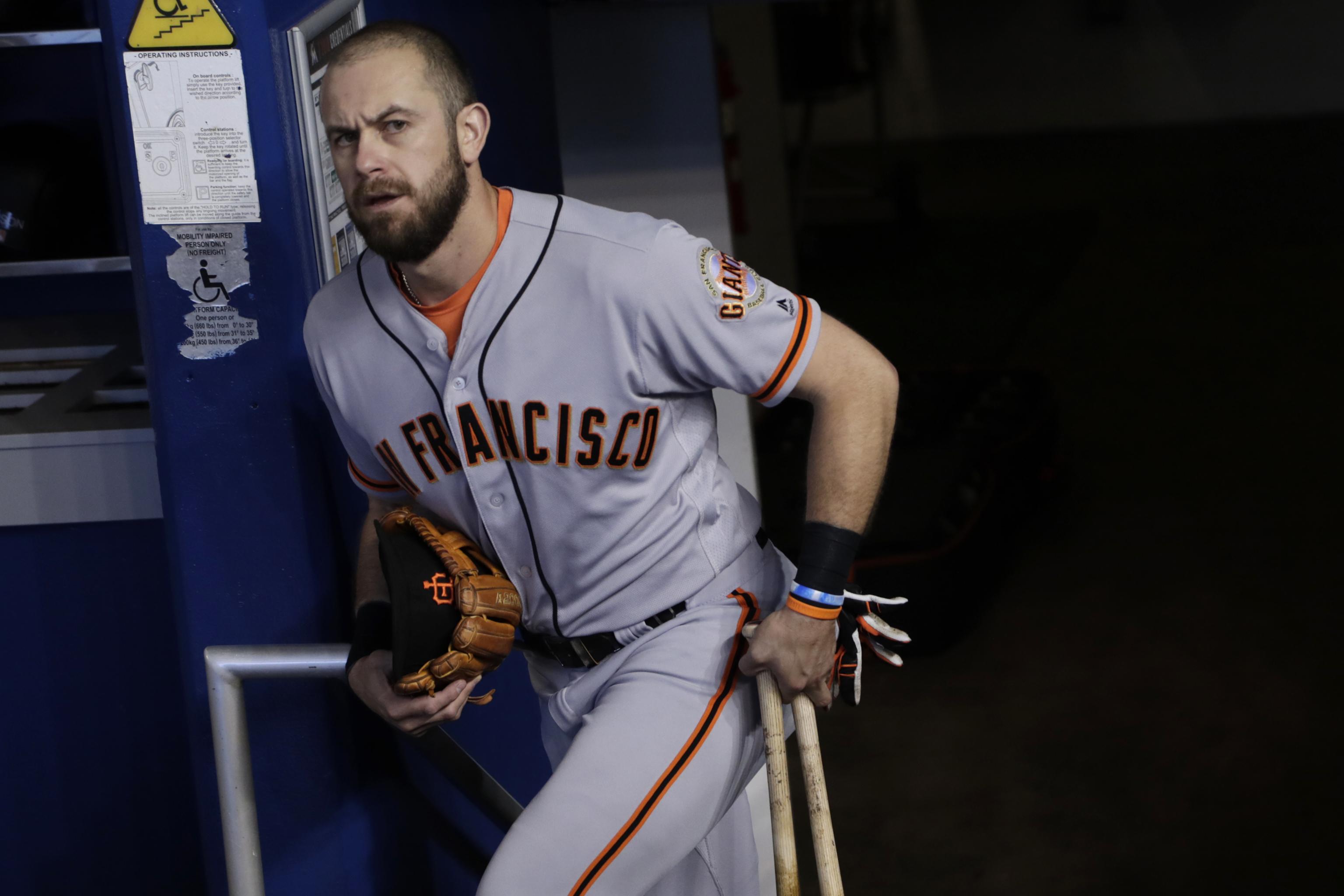 Vaccine side effects put Giants' Evan Longoria out of lineup for