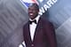 Terrell Owens arrives at the NBA Awards on Monday, June 25, 2018, at the Barker Hangar in Santa Monica, Calif. (Photo by Richard Shotwell/Invision/AP)