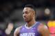Charlotte Hornets' Dwight Howard in action during the first half of an NBA basketball game against the Indiana Pacers, Tuesday, April 10, 2018, in Indianapolis. (AP Photo/Darron Cummings)