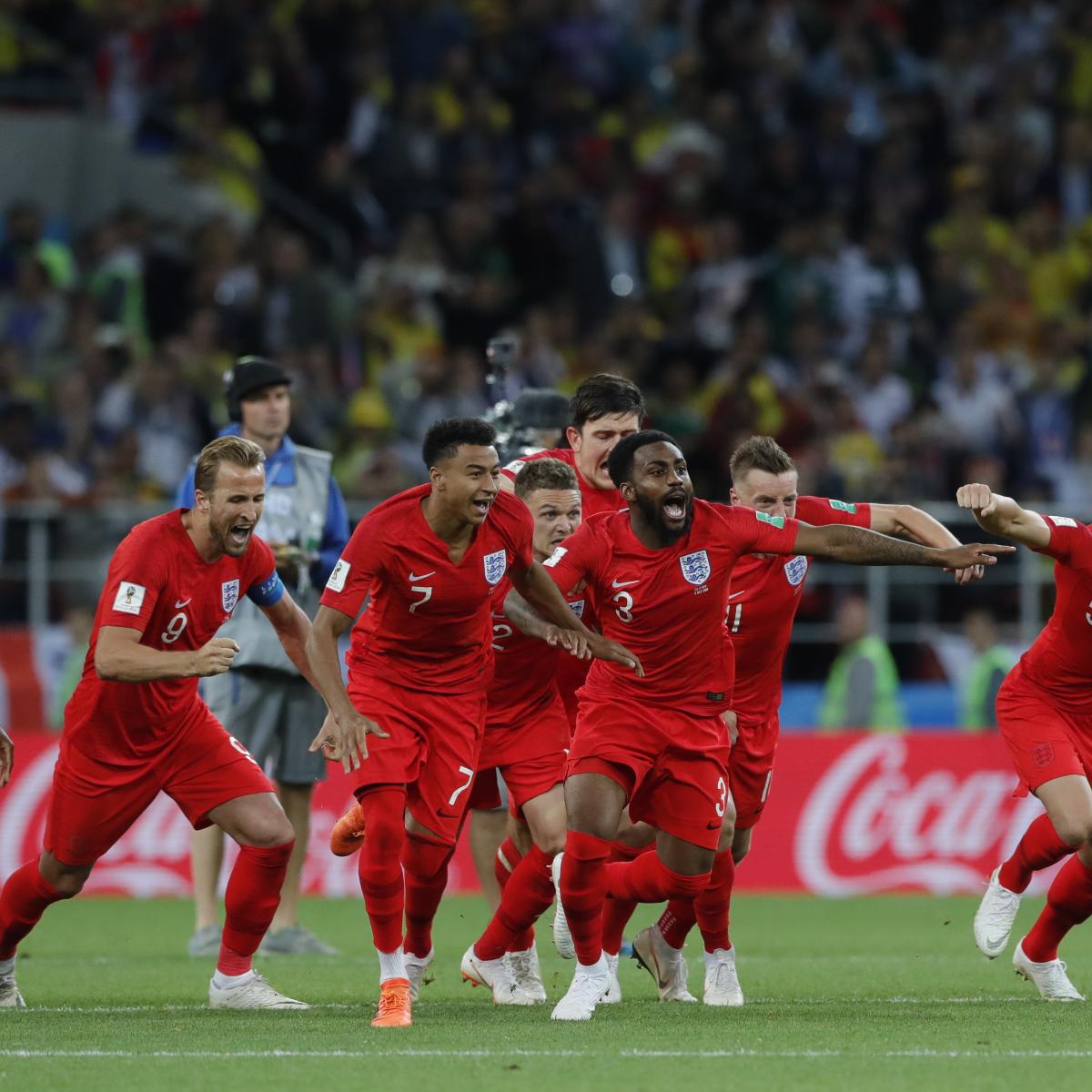 England Beat Colombia on Penalties, Advance to World Cup QuarterFinals