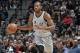 SAN ANTONIO, TX - JANUARY 13: Kawhi Leonard #2 of the San Antonio Spurs handles the ball against the Denver Nuggets on January 13, 2018 at the AT&T Center in San Antonio, Texas. NOTE TO USER: User expressly acknowledges and agrees that, by downloading and or using this photograph, user is consenting to the terms and conditions of the Getty Images License Agreement. Mandatory Copyright Notice: Copyright 2018 NBAE (Photos by Mark Sobhani/NBAE via Getty Images)