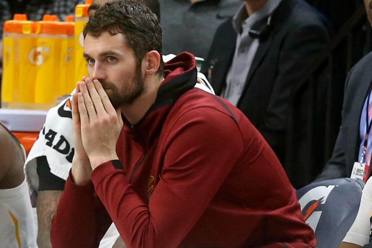 Kevin Love Ruled out for Cavaliers vs. Pistons with Left Foot Injury