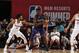 LAS VEGAS, NV - JULY 7: Deandre Ayton #22 of the Phoenix Suns handles the ball against the Sacramento Kings during the 2018 Las Vegas Summer League on July 7, 2018 at the Thomas & Mack Center in Las Vegas, Nevada. NOTE TO USER: User expressly acknowledges and agrees that, by downloading and/or using this Photograph, user is consenting to the terms and conditions of the Getty Images License Agreement. Mandatory Copyright Notice: Copyright 2018 NBAE (Photo by Garrett Ellwood/NBAE via Getty Images)