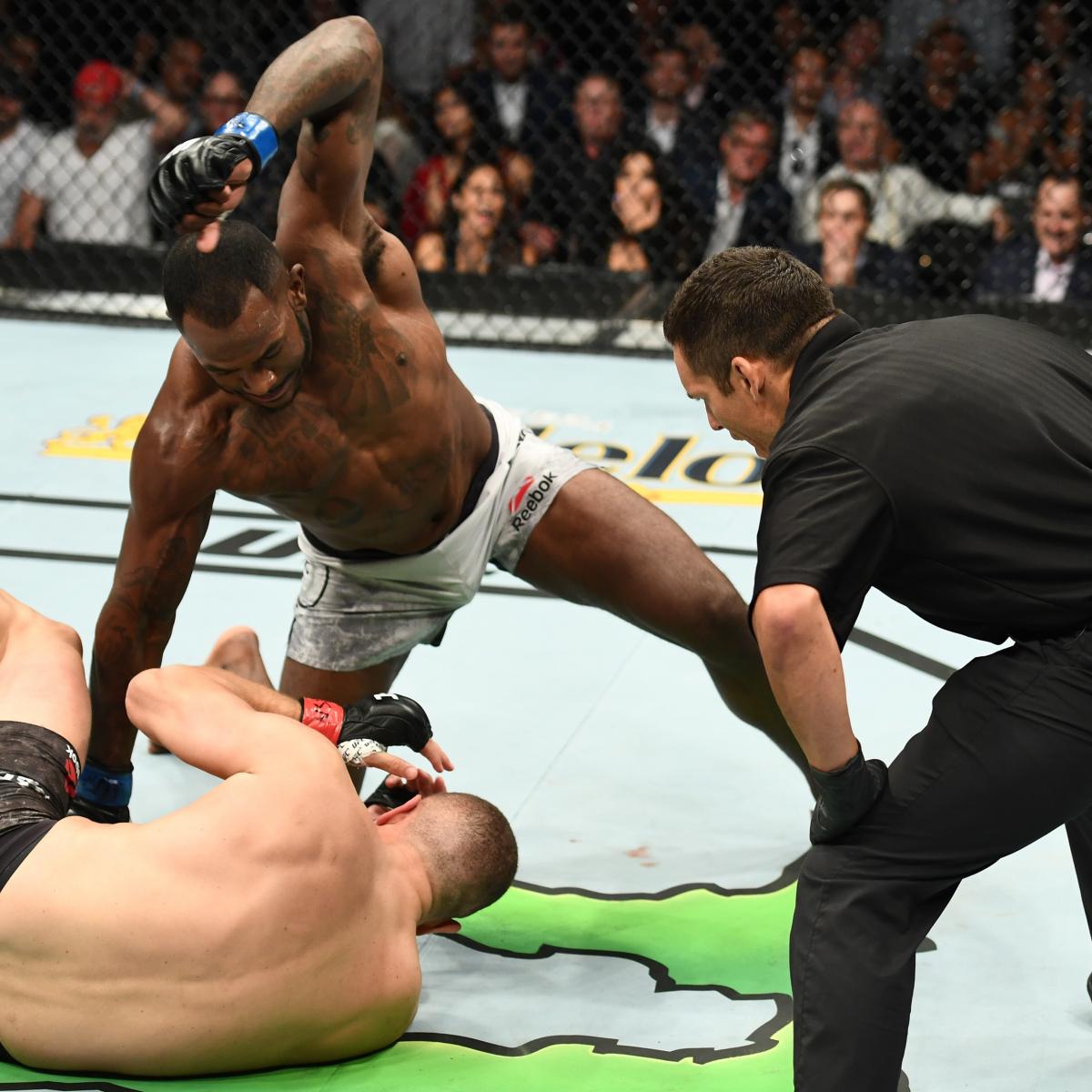 Mma Fighter Lands Vicious Straight Left Hand For Epic Upset Win At Ufc 226 Bleacher Report