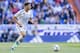 MADRID, SPAIN - APRIL 28: Achraf Hakimi of Real Madrid in action during the La Liga 2017-18 match between Real Madrid and CD Leganes at Estadio Santiago Bernabeu on April 28 2018 in Madrid, Spain. (Photo by Power Sport Images/Getty Images)