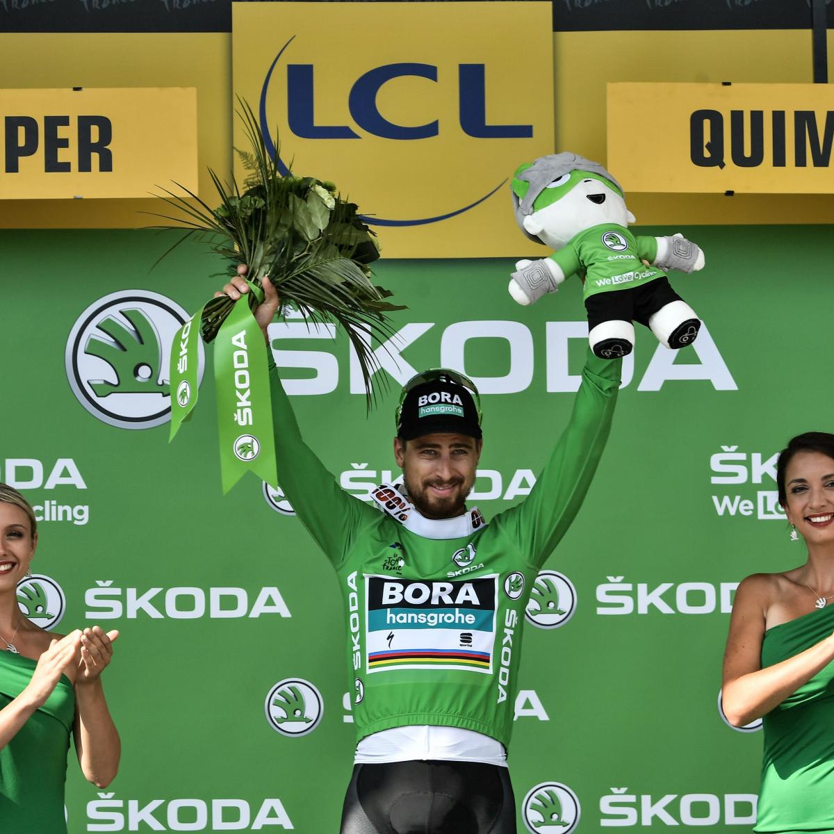 Tour de France 2018: Peter Sagan Wins Stage 5, Greg van Avermaet Keeps ...