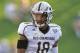 Western Michigan defensive back Sam Beal looks to the sideline in the second quarter of an NCAA college football game against Akron on Saturday, Oct. 15, 2016, in Akron, Ohio. Western Michigan won 41-0. (AP Photo/David Dermer)