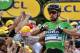 Slovakia's Peter Sagan celebrates as he crosses the finish line to win the fifth stage of the 105th edition of the Tour de France cycling race between Lorient and Quimper, western France, on July 11, 2018. (Photo by Marco BERTORELLO / AFP) (Photo credit should read MARCO BERTORELLO/AFP/Getty Images)