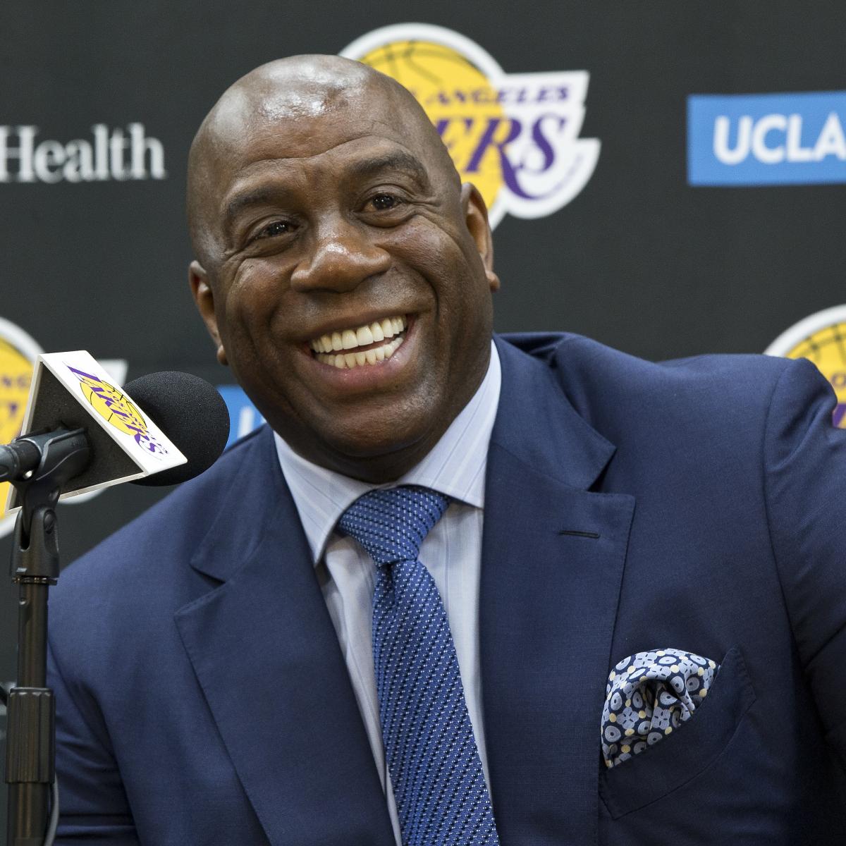 Lakers News: Magic Johnson Praises LeBron James, Rich Paul, Maverick Carter | Bleacher Report | Latest News, Videos and Highlights