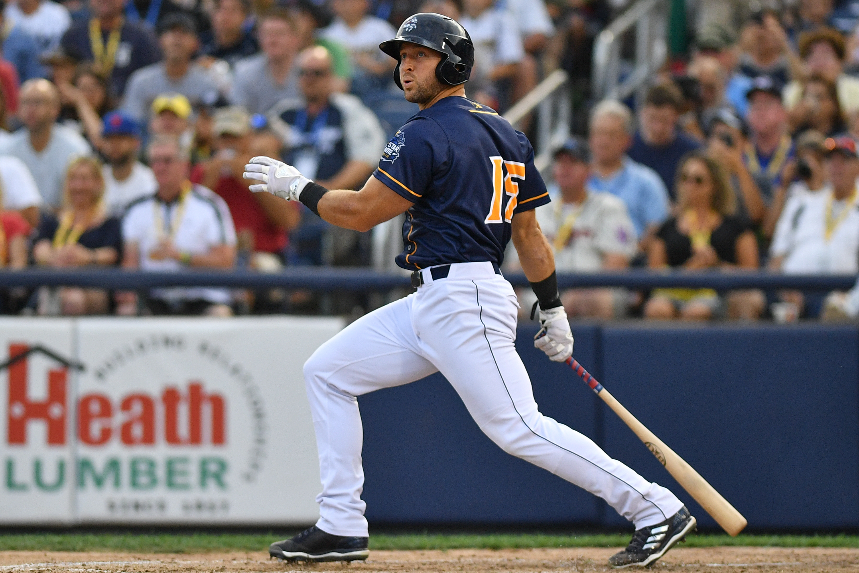 Tim Tebow stats: How he's doing in Double-A baseball at Binghamton