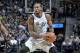 SAN ANTONIO, TX - JANUARY 13: Kawhi Leonard #2 of the San Antonio Spurs handles the ball against the Denver Nuggets on January 13, 2018 at the AT&T Center in San Antonio, Texas. NOTE TO USER: User expressly acknowledges and agrees that, by downloading and or using this photograph, user is consenting to the terms and conditions of the Getty Images License Agreement. Mandatory Copyright Notice: Copyright 2018 NBAE (Photos by Mark Sobhani/NBAE via Getty Images)