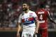 Lyon's French midfielder Nabil Fekir racts after losing a goal during the French L1 football match between Dijon FCO and Olympique Lyonnais, on April 20, 2018, at the Gaston Gérard Stadium in Dijon, central France. (Photo by PHILIPPE DESMAZES / AFP) (Photo credit should read PHILIPPE DESMAZES/AFP/Getty Images)