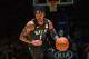 PHILADELPHIA, PA - APRIL 3: D'Angelo Russell #1 of the Brooklyn Nets drives to the basket against the Philadelphia 76ers at Wells Fargo Center on April 3, 2018 in Philadelphia, Pennsylvania NOTE TO USER: User expressly acknowledges and agrees that, by downloading and/or using this Photograph, user is consenting to the terms and conditions of the Getty Images License Agreement. Mandatory Copyright Notice: Copyright 2018 NBAE (Photo by Jesse D. Garrabrant/NBAE via Getty Images)