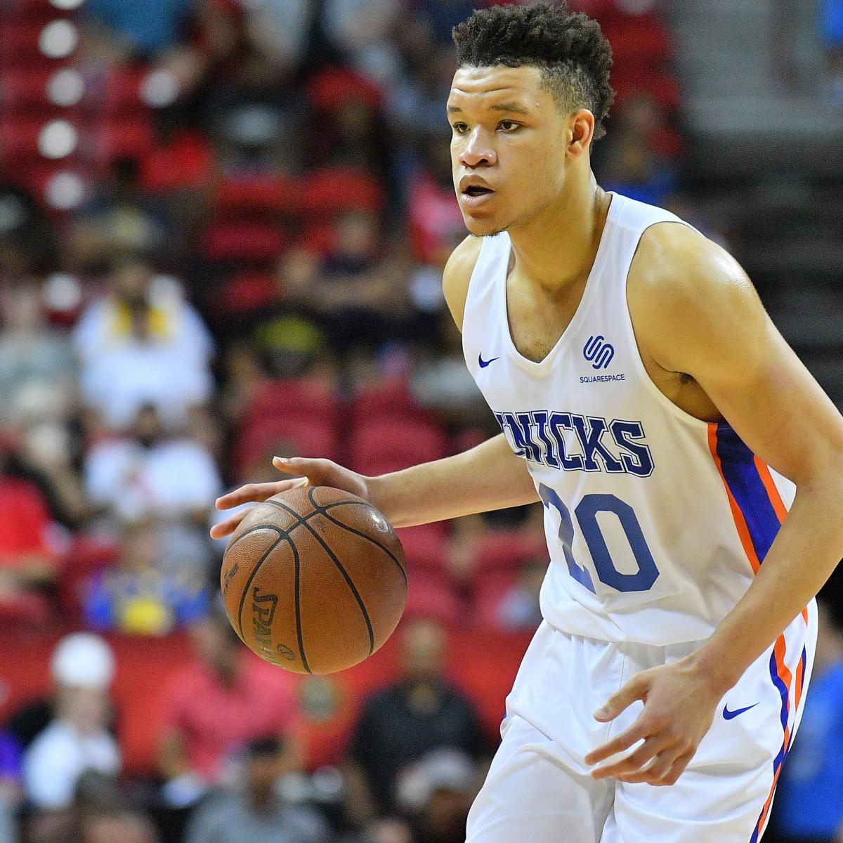 Kevin Knox: 'Going to Be Hard' to Replicate Summer-League Stardom as a Rookie | Bleacher Report | Latest News, Videos and Highlights