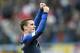 France's Antoine Griezmann celebrates after his team advanced to the final after the semifinal match between France and Belgium at the 2018 soccer World Cup in the St. Petersburg Stadium in St. Petersburg, Russia, Tuesday, July 10, 2018. (AP Photo/Martin Meissner)