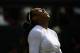 LONDON, ENGLAND - JULY 12: Serena Williams of the United States celebrates after beating Julia Georges of Germany in the ladies' semi finals at the All England Lawn Tennis and Croquet Club on July 12, 2018 in London, England. (Photo by TPN/Getty Images)