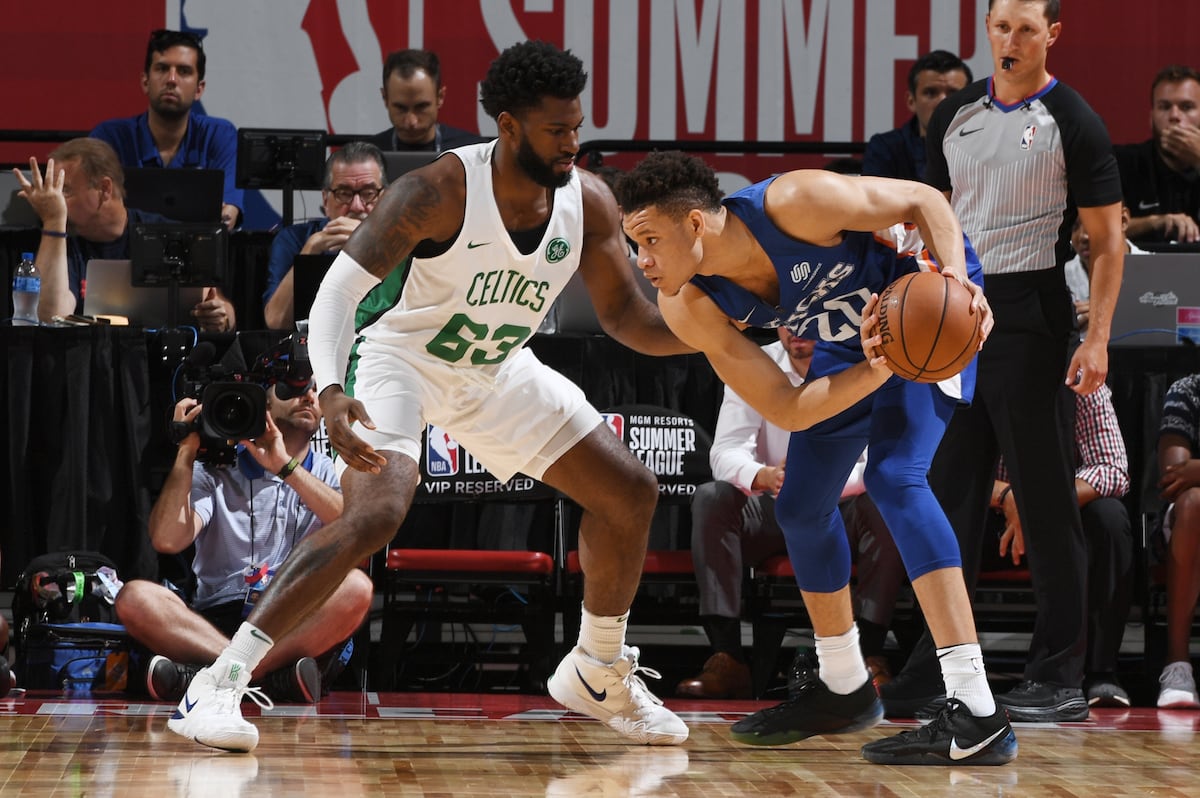 NBA Summer League: Kevin Knox, Knicks Fall Short vs. Celtics | Bleacher Report | Latest News, Videos and Highlights