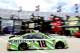 DAYTONA BEACH, FL - JULY 05: Kyle Busch, driver of the #18 Interstate Batteries Toyota, drives through the garage area during practice for the Monster Energy NASCAR Cup Series Coke Zero Sugar 400 at Daytona International Speedway on July 5, 2018 in Daytona Beach, Florida. (Photo by Jerry Markland/Getty Images)