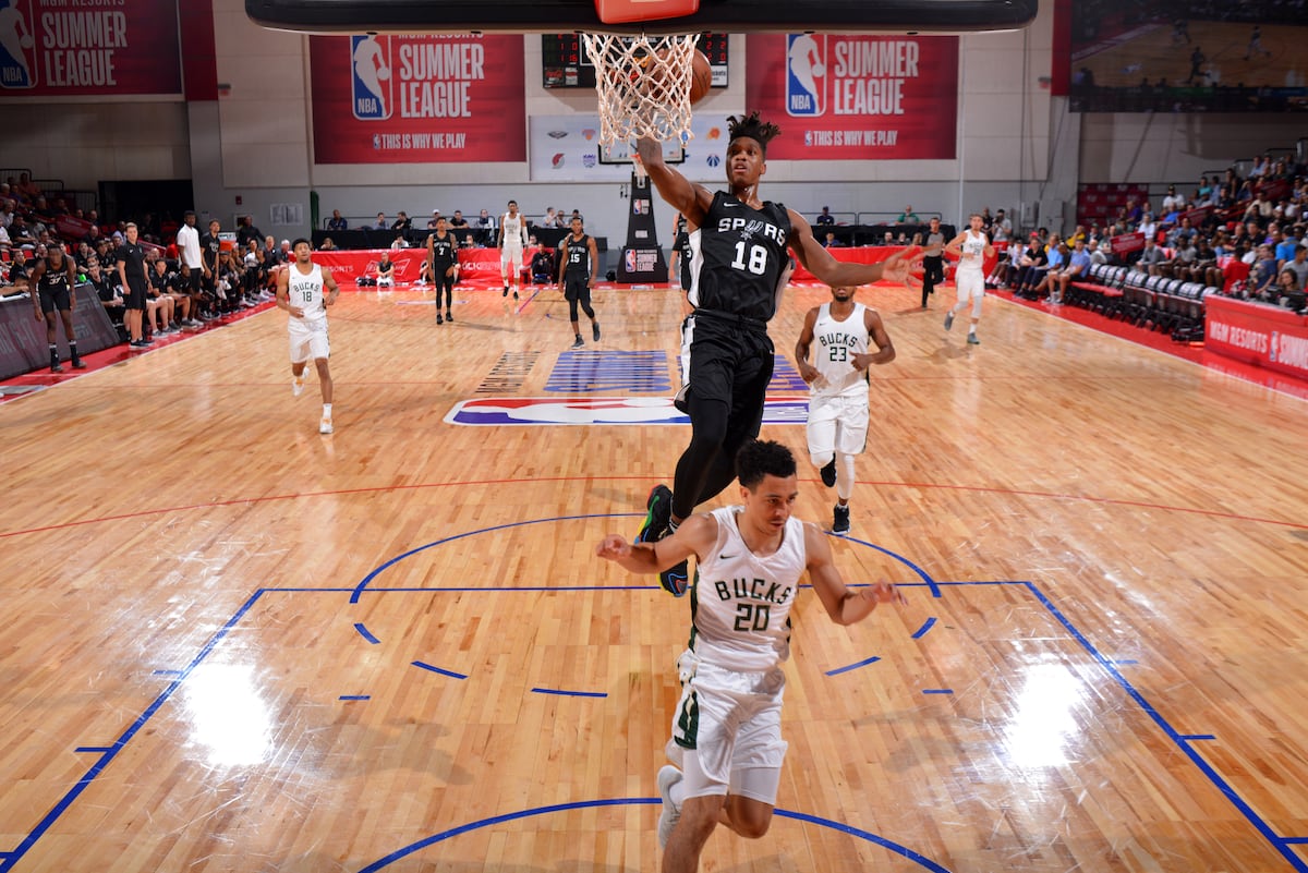 NBA Summer League: Lonnie Walker Exits with Ankle Injury in Loss to Bucks | Bleacher Report | Latest News, Videos and Highlights