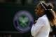 LONDON, ENGLAND - JULY 12: Serena Williams of the United States celebrates after beating Julia Georges of Germany in the ladies' semi finals at the All England Lawn Tennis and Croquet Club on July 12, 2018 in London, England. (Photo by TPN/Getty Images)