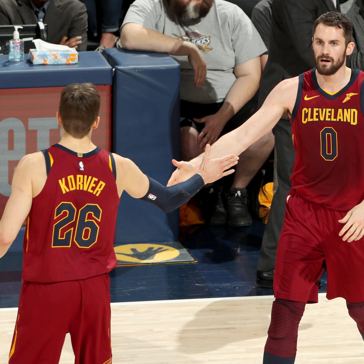 Cavaliers Trade Rumors: Cleveland to Keep Kevin Love, Kyle Korver, JR Smith | Bleacher Report | Latest News, Videos and Highlights