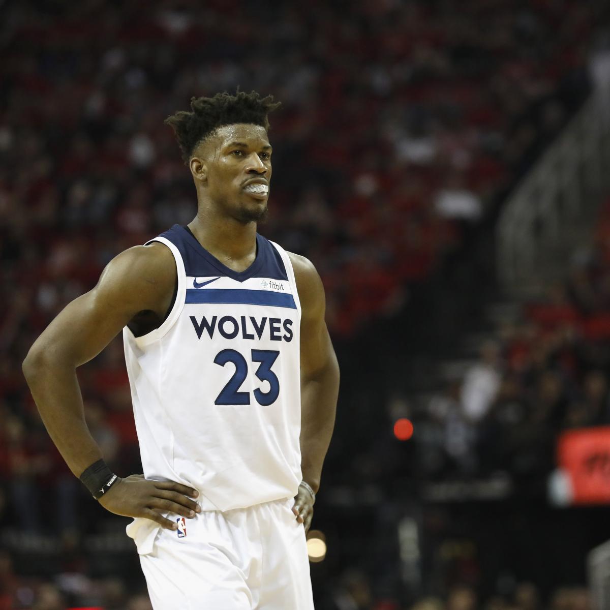 Jimmy Butler Rejects Timberwolves' 4-Year, $110M Contract Extension Offer | Bleacher Report | Latest News, Videos and Highlights