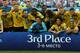 Belgium's team pose with their medals after winning their Russia 2018 World Cup play-off for third place football match between Belgium and England at the Saint Petersburg Stadium in Saint Petersburg on July 14, 2018. (Photo by PAUL ELLIS / AFP) / RESTRICTED TO EDITORIAL USE - NO MOBILE PUSH ALERTS/DOWNLOADS (Photo credit should read PAUL ELLIS/AFP/Getty Images)