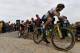   Slovakian Peter Sagan (R) competes to beat Switzerland's Silvan Dillier in the 116th edition of the Paris-Roubaix Clbadic Cycling Race between Compiègne and Roubaix on April 8, 2018 near Compiegne in northern France . / AFP PHOTO / JEFF PACHOUD (Photo credit should read JEFF PACHOUD / AFP / Getty Images) 
