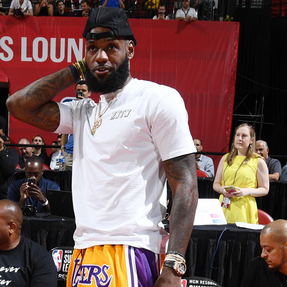 Lakers' LeBron James Given 98 Overall Rating in NBA 2K19 ...