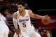 LAS VEAGS, NV - JULY 16: Josh Hart #5 of the Los Angeles Lakers handles the ball against the Cleveland Cavaliers during the 2018 Las Vegas Summer League on July 16, 2018 at the Thomas & Mack Center in Las Vegas, Nevada. NOTE TO USER: User expressly acknowledges and agrees that, by downloading and/or using this Photograph, user is consenting to the terms and conditions of the Getty Images License Agreement. Mandatory Copyright Notice: Copyright 2018 NBAE (Photo by Garrett Ellwood/NBAE via Getty Images)