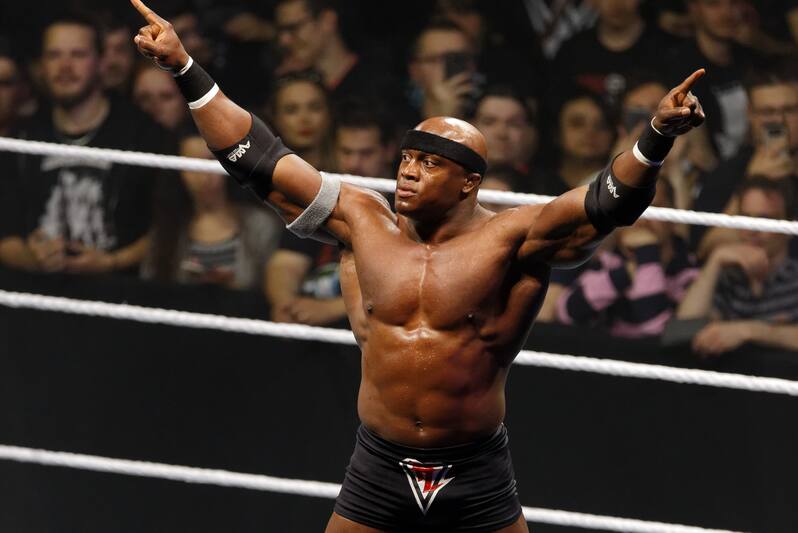 PARIS, FRANCE - MAY 19: Bobby Lashley attends WWE Live AccorHotels Arena Popb Paris Bercy on May 19, 2018 in Paris, France. (Photo by Sylvain Lefevre/Getty Images)