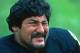 LATROBE, PA - JULY 1983: Defensive lineman Gabe Rivera of the Pittsburgh Steelers looks on from the field during summer training camp at St. Vincent College in July 1983 in Latrobe, Pennsylvania. (Photo by George Gojkovich/Getty Images)