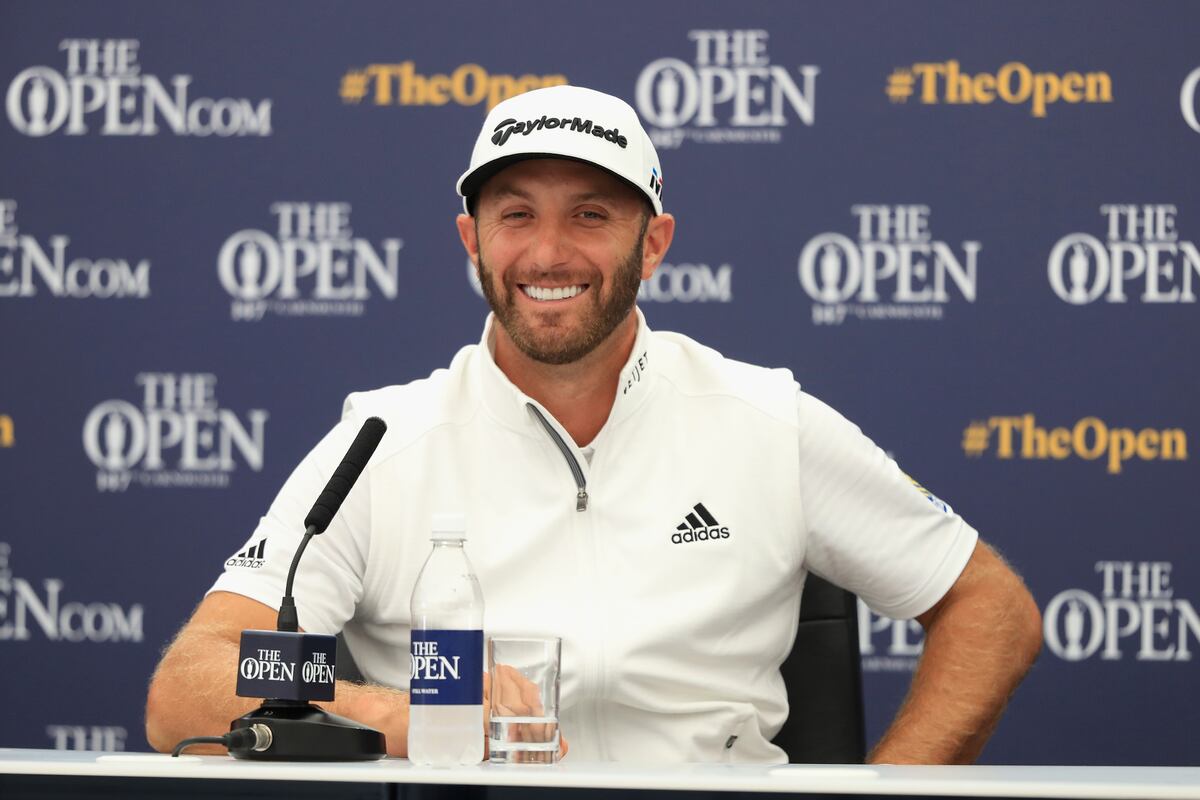 2018 British Open Odds Dustin Johnson Solid Betting Favorite for Week